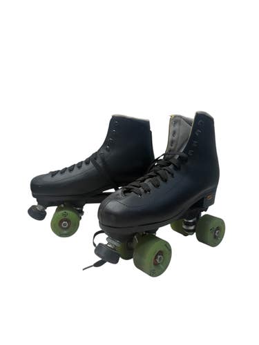 Used Sure Grip INTERNATIONAL Senior Roller Quad Skates Black Senior 10 11835-S000211714
