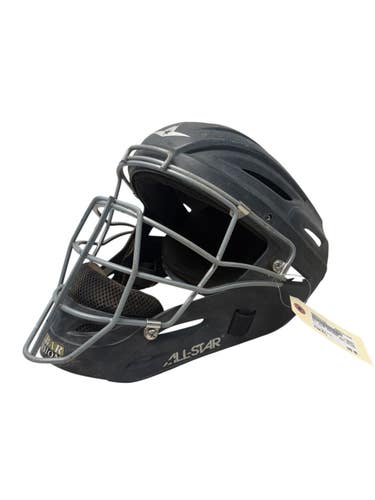 Used All Star MVP2500 Catchers Helmet w/Mask Navy Blue M/L 11835-S000211742