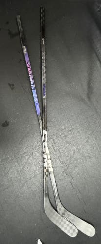 CCM Ribcor Trigger 8 Pro and Trigger 8 (Duo Pack) - Two Left Handed Hockey Sticks P88 65 Flex (New)