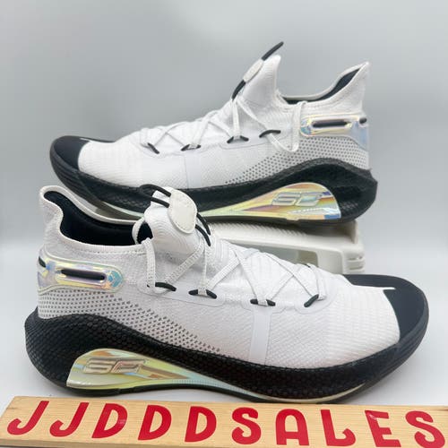 Under Armour Curry 6 Iridescent Basketball White Black Unreleased Men’s Sz 12 

New Without Box