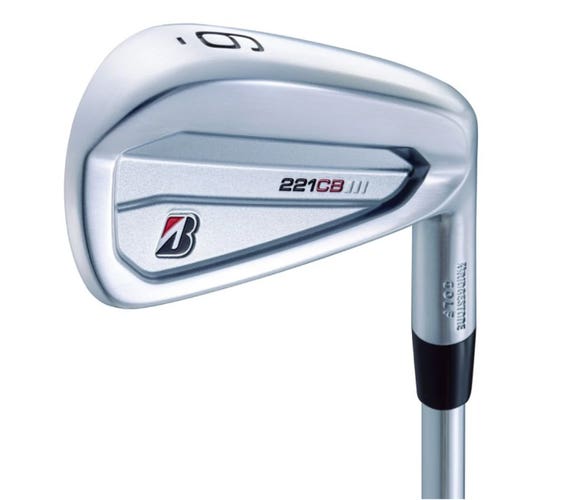 Bridgestone 221 CB Iron Set 5-PW (Steel Dynamic Gold, STIFF) NEW