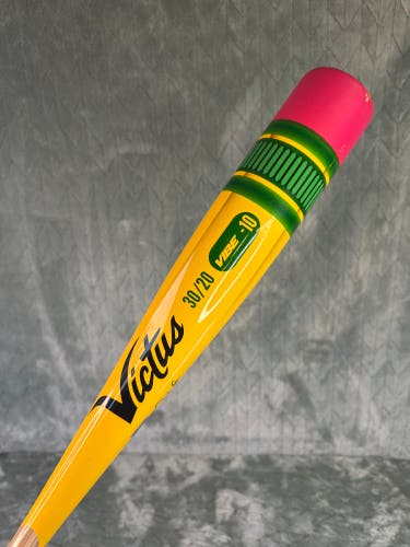 2024 Victus Vibe Alloy Bat USABat Certified (-10) Alloy 20 oz 30" (Used)