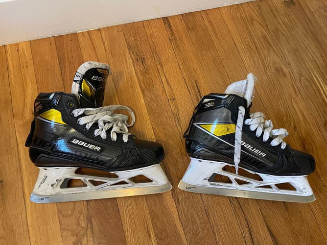2020 Bauer Supreme 3S Pro Hockey Goalie Skates Size 5 (Used)