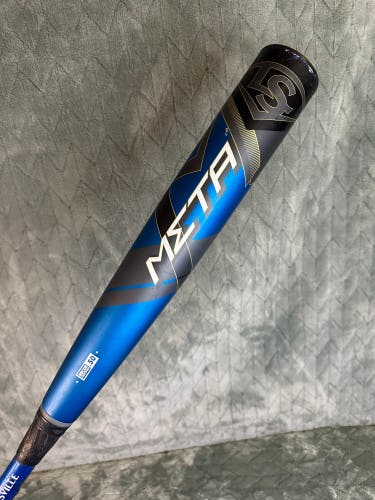 2020 Louisville Slugger Meta Composite Bat BBCOR Certified (-3) Composite 29 oz 32" (Used)