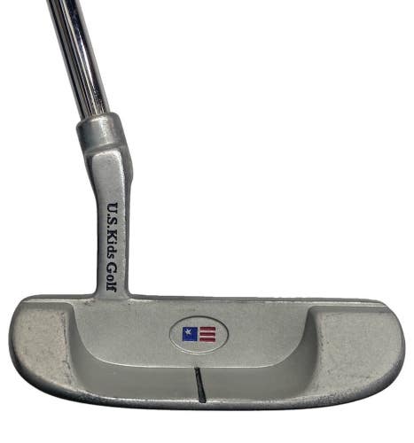 US Kids Golf USKG 508 Blade Putter RH Steel Shaft 29.5" New Grip Nice Condition