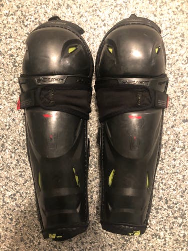 Junior Bauer Vapor 3X Pro 12" Shin Pads (Used)