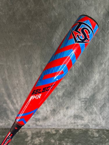 2024 Louisville Slugger Select PWR Hybrid Bat USABat Certified (-8) Hybrid 22 oz 30" (Used)