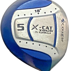 Cougar X-Cat Ti Formula 5 Wood 18* RH Regular Graphite 41.5" Nice Factory Grip