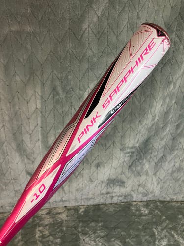 Pink 2020 Easton Pink Sapphire Alloy Bat (-10) Alloy 20 oz 30" (Used)