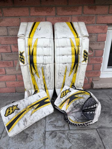 33" 2013 Brian's G-Netik Pro Regular Goalie Full Set Pro Stock (Used)