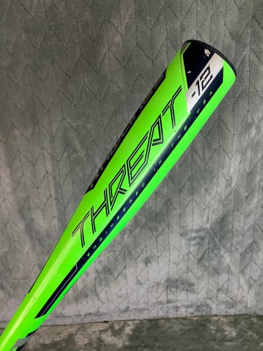 2019 Rawlings Threat Composite Bat USABat Certified (-12) Composite 15 oz 27" (Used)