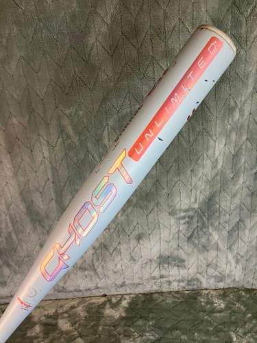 Blue 2025 Easton Ghost Unlimited Composite Bat (-11) Composite 19 oz 30" (Used)
