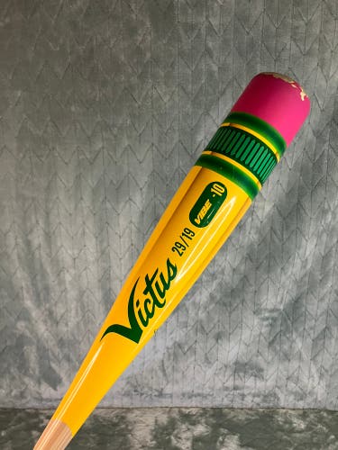 2024 Victus Vibe Alloy Bat USSSA Certified (-10) Alloy 19 oz 29" (Used)
