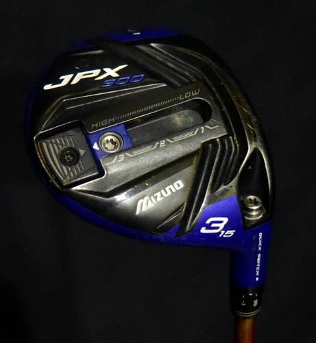 MIZUNO JPX 900 3 WOOD LOFT: 15 FLEX: REGULAR LENGHT: 43 IN RIGHT HANDED