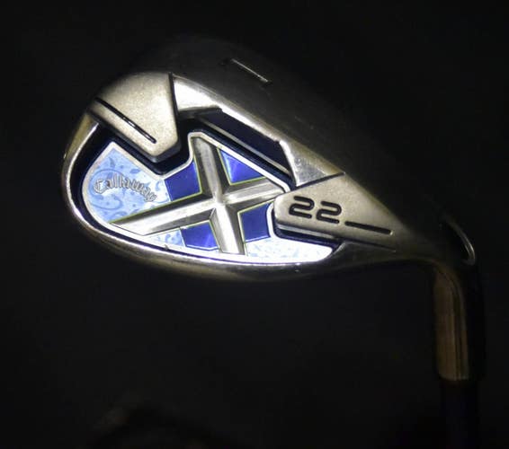 CALLAWAY X 22 LOAB WEDGE FLEX: WOMAN LENGTH: 34.5 RIGHT HANDED NEW GRIP