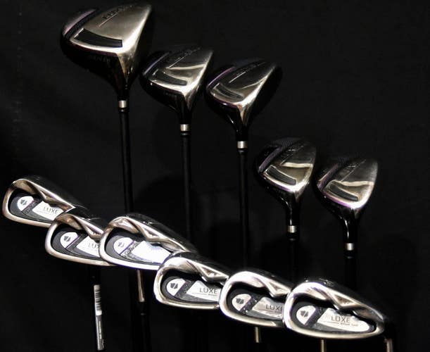 WILSON STAFF DELUX SET 11 FLEX:LITE LENGTH:(D)43(5H)37.5 (8I)36.5 IN RH NW GRIP
