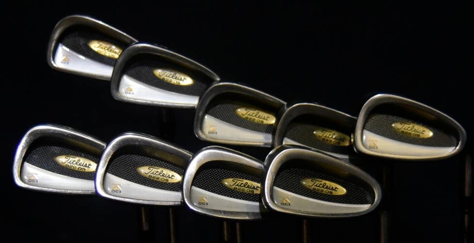 TITLEIST DCI IRON SET 4-PW GW SW FLEX: REGULAR LENGTH: (5) 39.5 I RH NEW GRIP