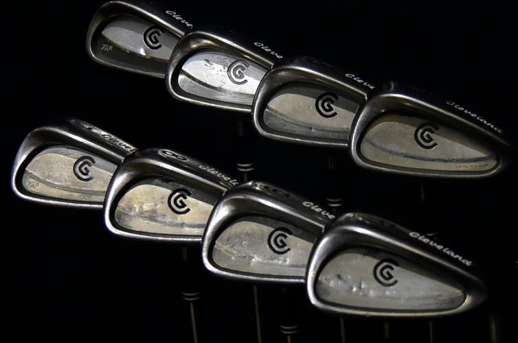 CLEVELAND TA6 IRON SET 3-PW FLEX: REGULAR LENGTH: (5) 39 I RH NEW GRIP
