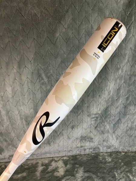 2025 Rawlings Icon Composite Bat USSSA Certified (-10) Composite 20 oz 30" (Used)