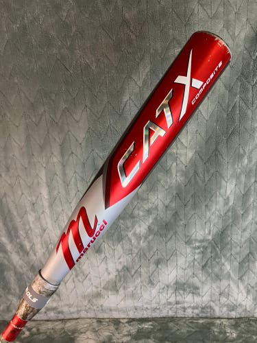 2023 Marucci CAT X Composite Bat USSSA Certified (-10) Composite 21 oz 31" (Used)