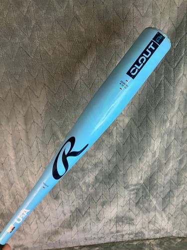 2025 Rawlings Clout AI Alloy Bat USABat Certified (-10) Alloy 21 oz 31" (Used)