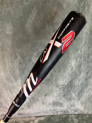 2025 Marucci CATX2 Composite Bat USSSA Certified (-10) Composite 16 oz 26" (Used)