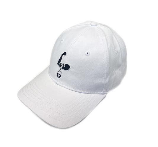 NEW L.A.B. Golf Armlock White Snapback Golf Hat/Cap
