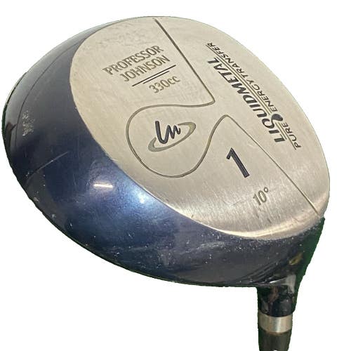 Liquidmetal Golf 330cc 10* Driver Johnson RH Ladies Graphite 43" Undersize Wrap