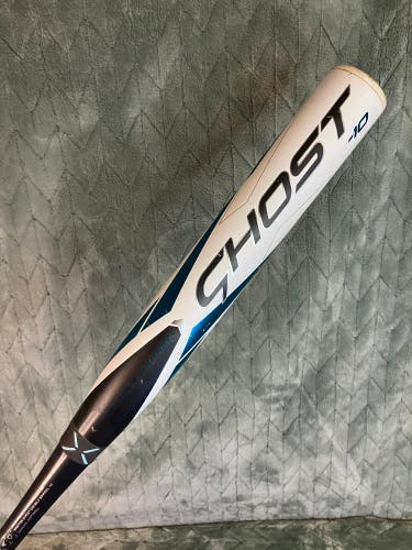 White 2023 Easton Ghost Composite Bat (-10) Composite 21 oz 31" (Used)