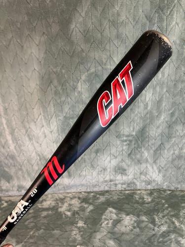 2021 Marucci CAT Alloy Bat USABat Certified (-11) Alloy 17 oz 28" (Used)