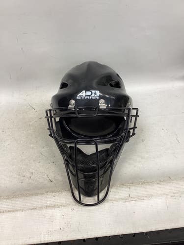 Used AD STARR CATCHERS MASK Catchers Helmet w/Mask Black One Size 11851-S000051001