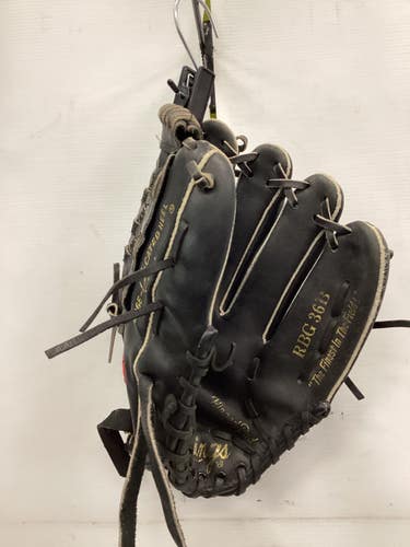 Used Rawlings RBG 36B GLOVE BB/SB Glove RH Throw Black 13" 11851-S000051067
