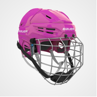 New Bauer BAUER REAKT 55 Helmet Cage Combo 11851-BAUER-REAKT-55