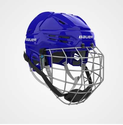 New Bauer BAUER REAKT 55 Helmet Cage Combo 11851-BAUER-REAKT-55