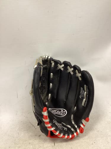 Used Rawlings PLAYERS SERIES BB/SB Glove RH Throw Black 12" 11851-S000050429