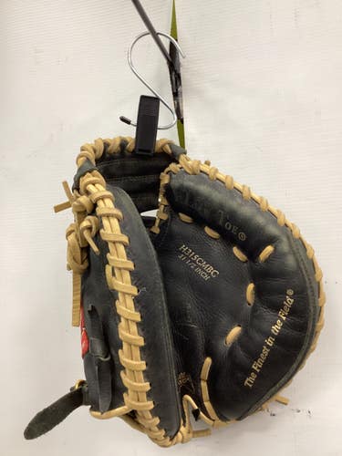 Used Rawlings HIGHLIGHT SERIES BB/SB Catchers RH Throw Black 31 1/2" 11851-S000050503