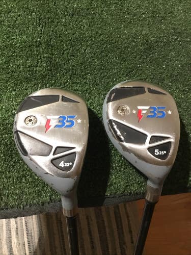 Patriot Golf F35 Hybrids Set (4H & 5H) Regular ProMade 7-65 Graphite Shafts