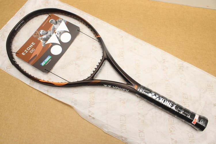 *NEW* 2026 YONEX EZONE 100 (300g) GEN 8 TENNIS RACQUET (4 1/4) ESPRESSO BROWN