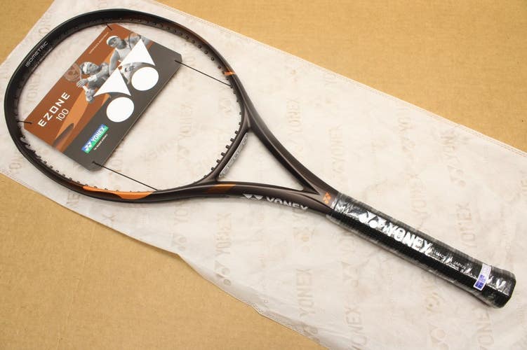 *NEW* 2026 YONEX EZONE 100 (300g) GEN 8 TENNIS RACQUET (4 1/8) ESPRESSO BROWN