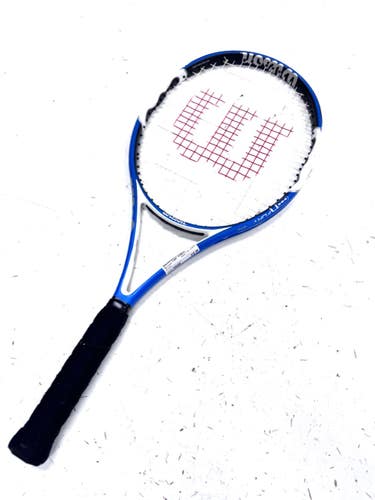 Used Wilson FURY HYBRID Adult Tennis Racquet Royal Blue Unknown 11860-S000314577