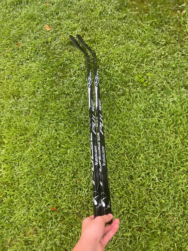 2 Pack Custom Silver Senior Bauer Pulse Left Hand Hockey Stick P88 77 Flex (New)