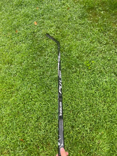Custom Silver Senior Bauer Pulse Left Hand Hockey Stick P88 77 Flex (New)