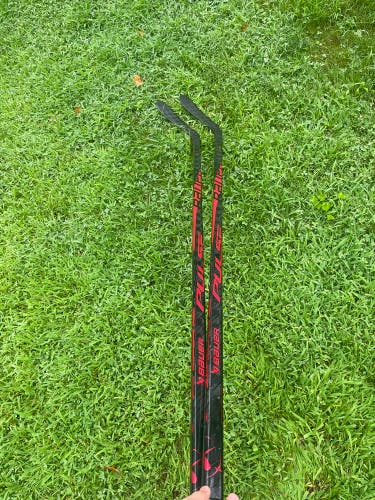 2 Pack Senior Bauer Pulse Left Hand Hockey Stick P28 77 Flex Pro Stock (New)