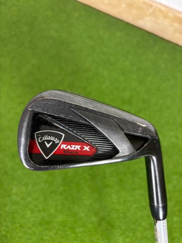 Men's Callaway Razr X 6 Iron Right Handed Steel Shaft (Used)