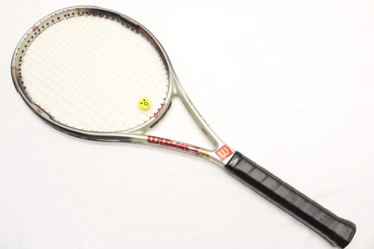 WILSON HAMMER 4.4 Ti MIDPLUS TENNIS RACQUET (4 3/8) LONG TERM STORAGE. NEW GRIP!