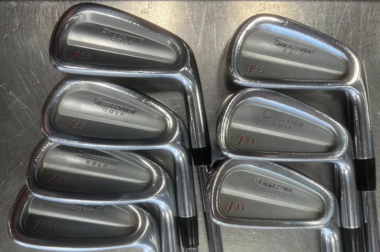 Used Bridgestone J33 FORGED Mens Iron Set RH 4I-PW 11497-S000160919