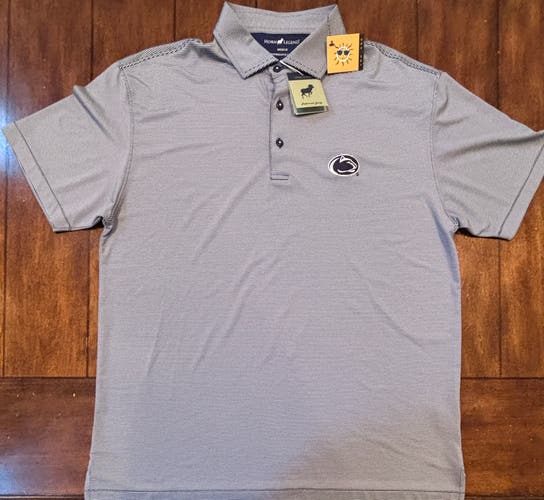 Penn State Nittany Lions Horns Legend Men's Large Polo Shirt NWT MSRP $130
