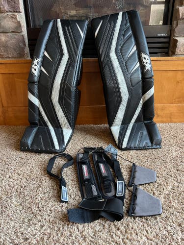 32" +1 Brian's Gnetik V Goalie Leg Pads Int Pro Stock (Used)