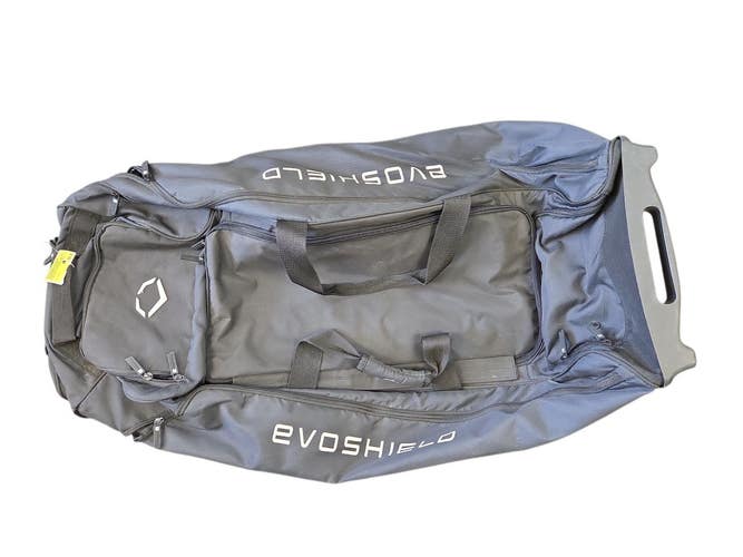 Used Evoshield WHEELED BAG BB/SB Player Wheeled Bag Black 11450-S000527740