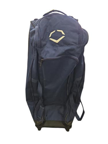 Used Evoshield SPECTRE V2 BB/SB Player Wheeled Bag Navy Blue 11450-S000527734